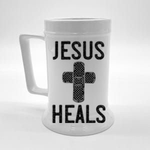 Jesus Heals Christian Easter Bible Verse Quotes Gift Beer Stein