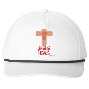 JESUS HEALS Christian God Church Nurse RN Easter Gift Snapback Five-Panel Rope Hat