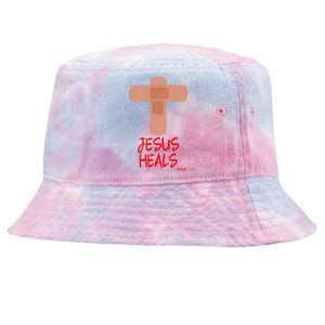 JESUS HEALS Christian God Church Nurse RN Easter Gift Tie-Dyed Bucket Hat