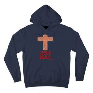 JESUS HEALS Christian God Church Nurse RN Easter Gift Tall Hoodie