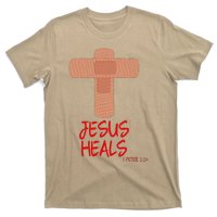 JESUS HEALS Christian God Church Nurse RN Easter Gift T-Shirt