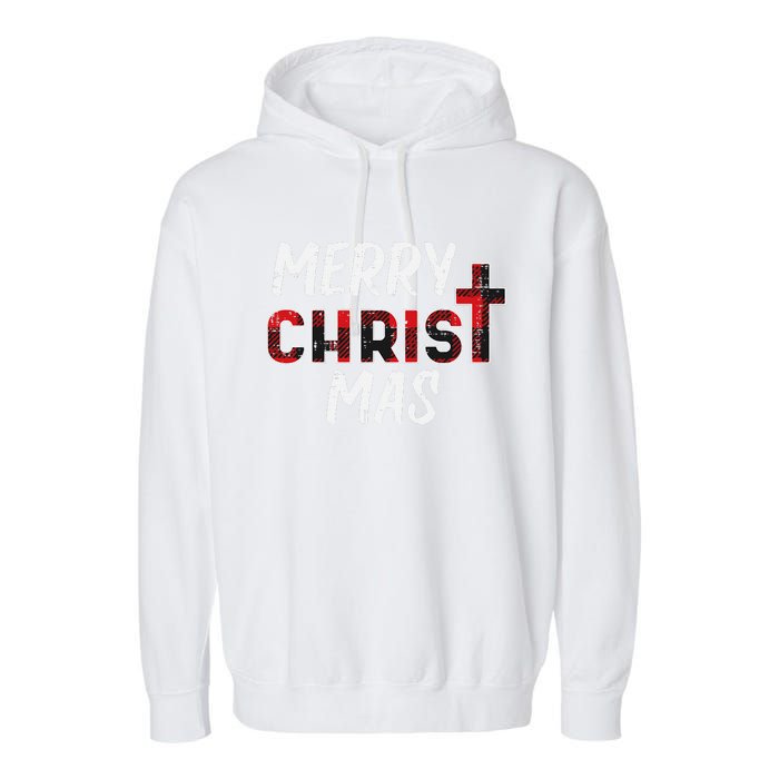 Joyful Holiday Celebration Christian Jesus Christmas Xmas Garment-Dyed Fleece Hoodie