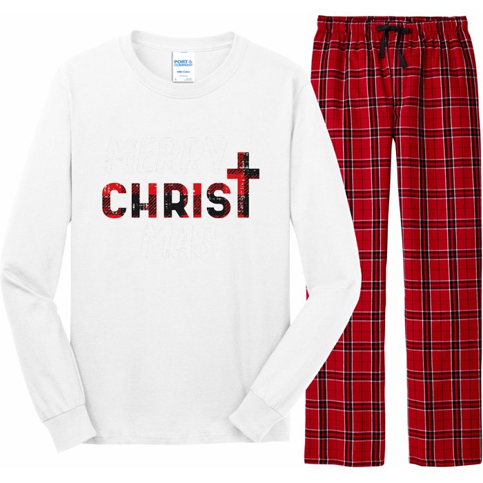 Joyful Holiday Celebration Christian Jesus Christmas Xmas Long Sleeve Pajama Set