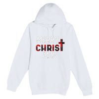 Joyful Holiday Celebration Christian Jesus Christmas Xmas Premium Pullover Hoodie