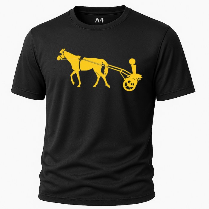 Joker Horse Cart Denver Basketball Cooling Performance Crew T-Shirt