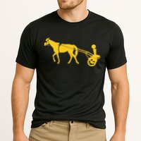 Joker Horse Cart Denver Basketball Cooling Performance Crew T-Shirt