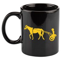Joker Horse Cart Denver Basketball 11oz C Handle Ceramic Mug