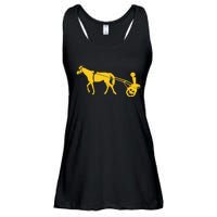 Joker Horse Cart Denver Basketball Ladies Essential Flowy Tank