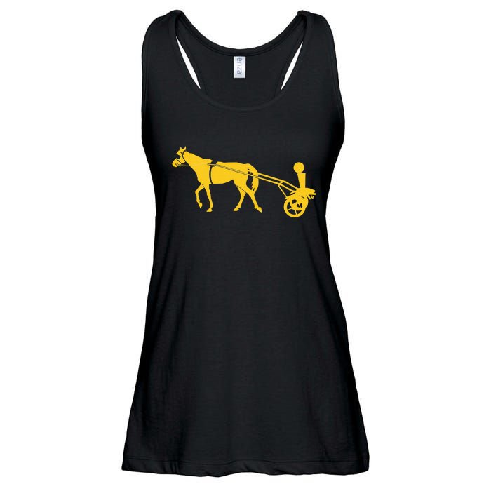 Joker Horse Cart Denver Basketball Ladies Essential Flowy Tank