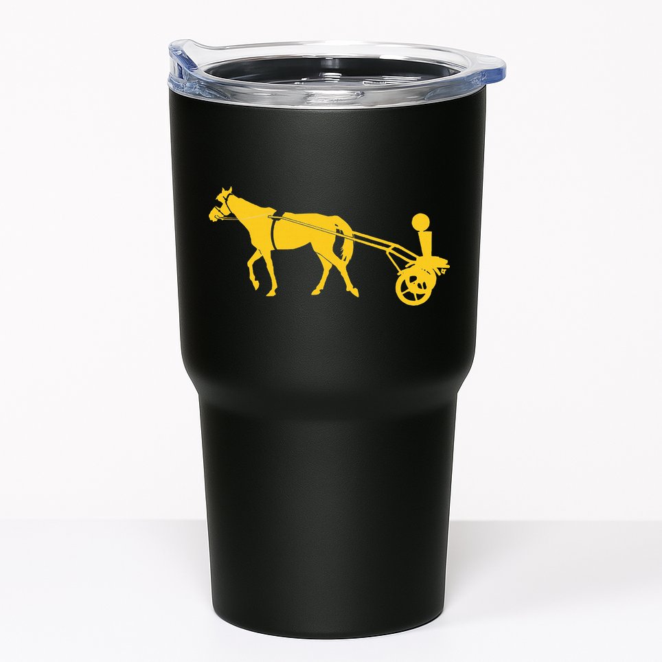 Joker Horse Cart Denver Basketball Tumbler