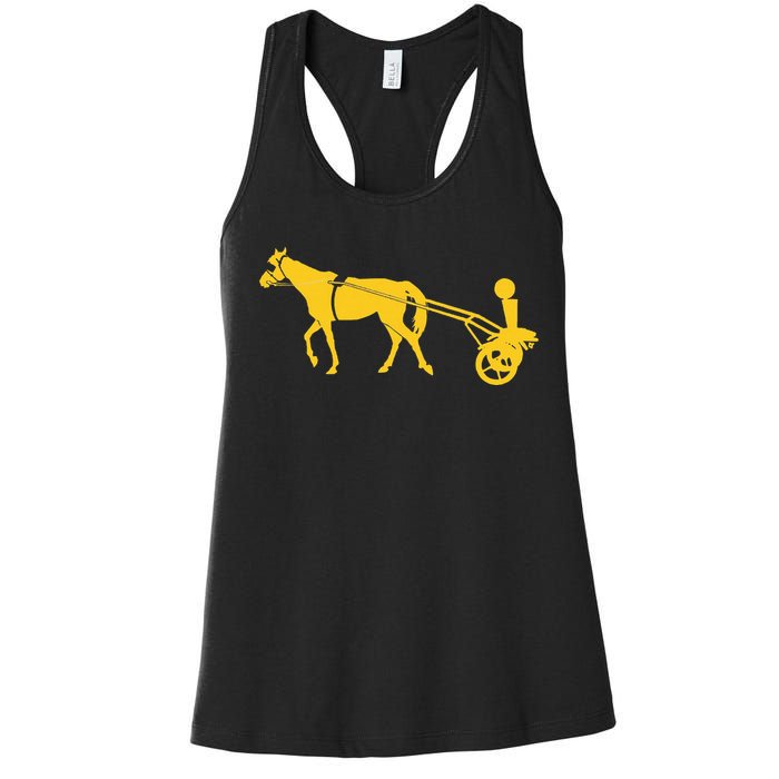 Joker Horse Cart Denver Basketball Women's Racerback Tank