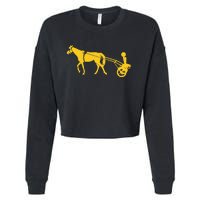 Joker Horse Cart Denver Basketball Cropped Pullover Crew