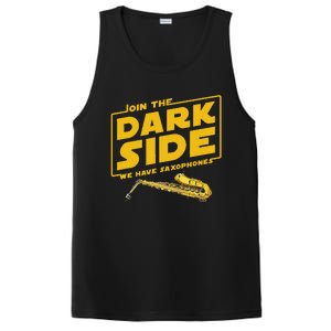 Join He Dark Side Saxophone Player PosiCharge Competitor Tank