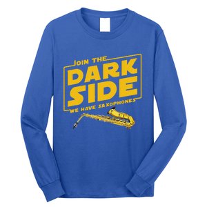 Join He Dark Side Saxophone Player Long Sleeve Shirt