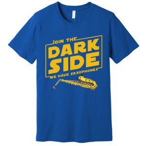 Join He Dark Side Saxophone Player Premium T-Shirt