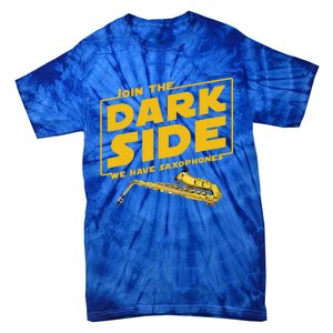 Join He Dark Side Saxophone Player Tie-Dye T-Shirt