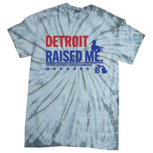 Jemele Hill Detroit Raised Me Certified Respected Connected New Tie-Dye T-Shirt