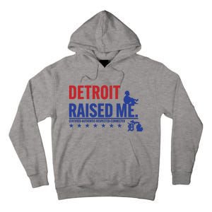 Jemele Hill Detroit Raised Me Certified Respected Connected New Tall Hoodie