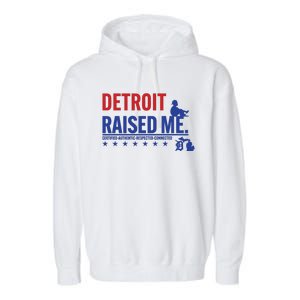 Jemele Hill Detroit Raised Me Certified Respected Connected New Garment-Dyed Fleece Hoodie