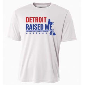 Jemele Hill Detroit Raised Me Certified Respected Connected New Cooling Performance Crew T-Shirt