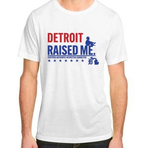 Jemele Hill Detroit Raised Me Certified Respected Connected New Adult ChromaSoft Performance T-Shirt