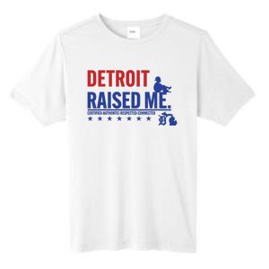 Jemele Hill Detroit Raised Me Certified Respected Connected New Tall Fusion ChromaSoft Performance T-Shirt