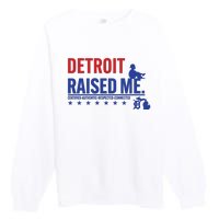 Jemele Hill Detroit Raised Me Certified Respected Connected New Premium Crewneck Sweatshirt