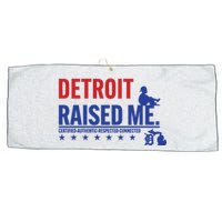 Jemele Hill Detroit Raised Me Certified Respected Connected New Large Microfiber Waffle Golf Towel