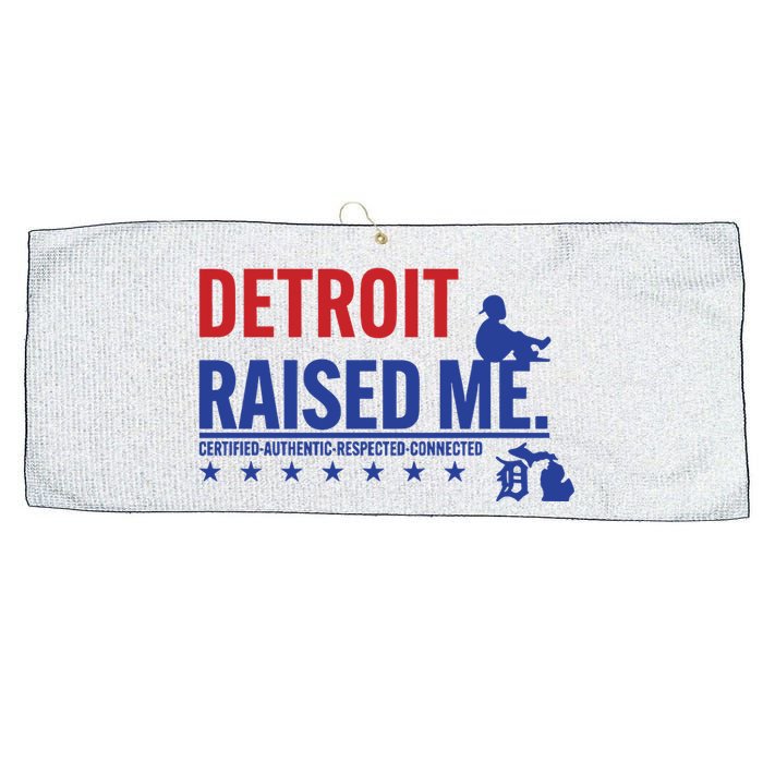 Jemele Hill Detroit Raised Me Certified Respected Connected New Large Microfiber Waffle Golf Towel