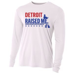 Jemele Hill Detroit Raised Me Certified Respected Connected New Cooling Performance Long Sleeve Crew