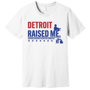 Jemele Hill Detroit Raised Me Certified Respected Connected New Premium T-Shirt