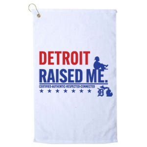 Jemele Hill Detroit Raised Me Certified Respected Connected New Platinum Collection Golf Towel