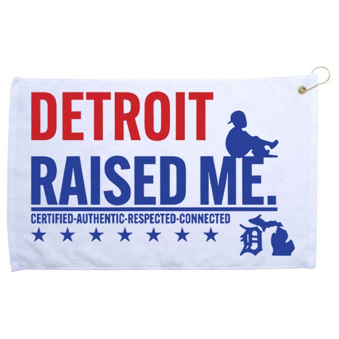 Jemele Hill Detroit Raised Me Certified Respected Connected New Grommeted Golf Towel