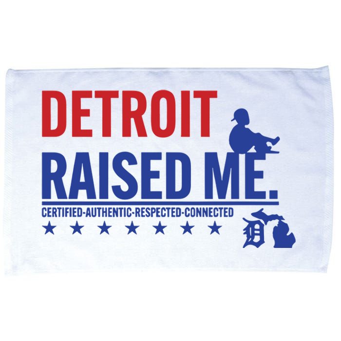 Jemele Hill Detroit Raised Me Certified Respected Connected New Microfiber Hand Towel