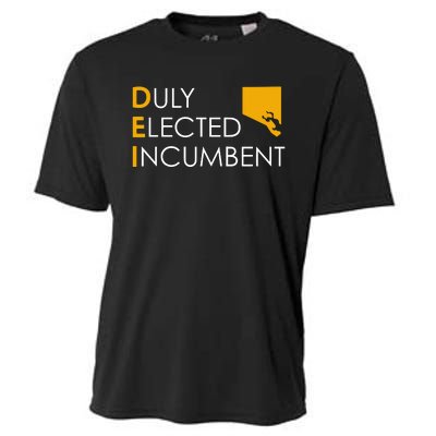 Justice Horn Dei Duly Elected Incumbent Cooling Performance Crew T-Shirt