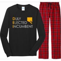 Justice Horn Dei Duly Elected Incumbent Long Sleeve Pajama Set