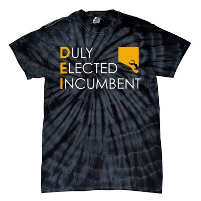 Justice Horn Dei Duly Elected Incumbent Tie-Dye T-Shirt