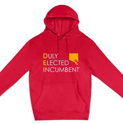 Justice Horn Dei Duly Elected Incumbent Premium Pullover Hoodie