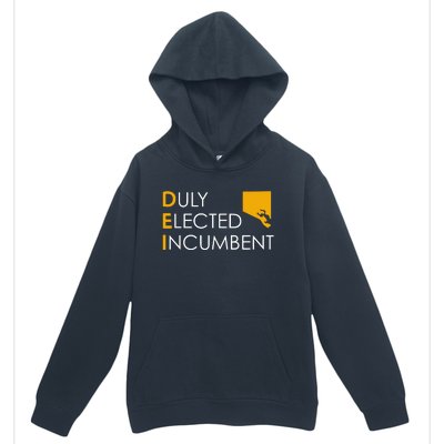 Justice Horn Dei Duly Elected Incumbent Urban Pullover Hoodie