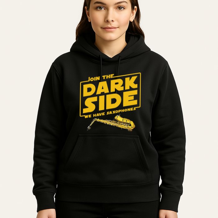 Join He Dark Side Saxophone Player Hoodie Hoodie