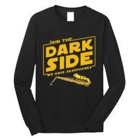 Join He Dark Side Saxophone Player Hoodie Long Sleeve Shirt