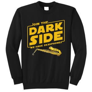 Join He Dark Side Saxophone Player Hoodie Sweatshirt