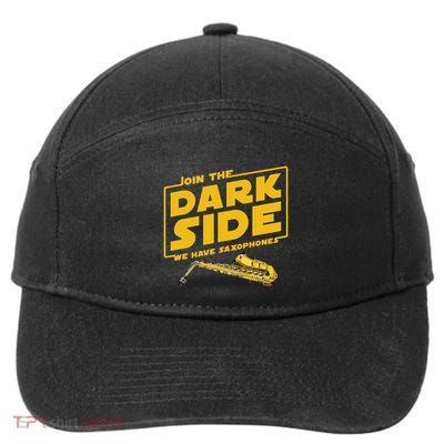 Join He Dark Side Saxophone Player Hoodie 7-Panel Snapback Hat