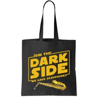 Join He Dark Side Saxophone Player Hoodie Bag