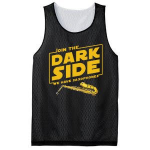 Join He Dark Side Saxophone Player Hoodie Mesh Reversible Basketball Jersey Tank