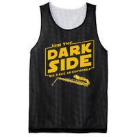 Join He Dark Side Saxophone Player Hoodie Mesh Reversible Basketball Jersey Tank