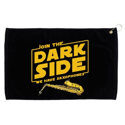 Join He Dark Side Saxophone Player Hoodie Grommeted Golf Towel
