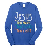 Jesus Happy Easter Family Mom Dad Meaningful Gift Long Sleeve Shirt