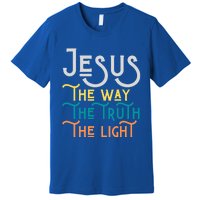 Jesus Happy Easter Family Mom Dad Meaningful Gift Premium T-Shirt