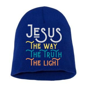 Jesus Happy Easter Family Mom Dad Meaningful Gift Short Acrylic Beanie